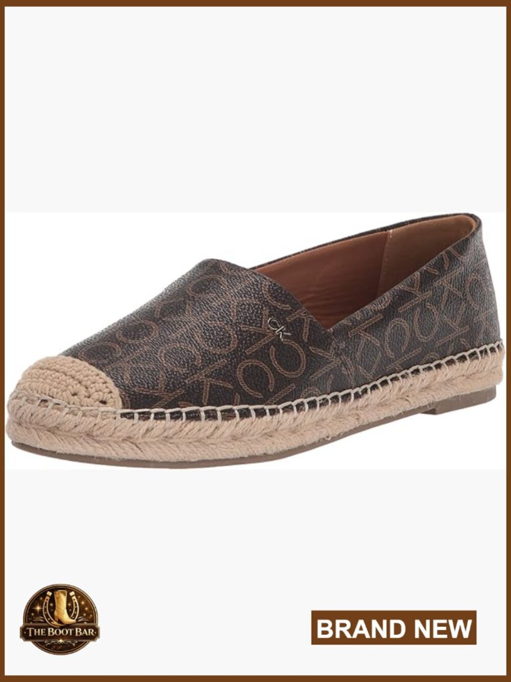 Square Toe Espadrille Flats Slip On Foam Insole Slip Resistant